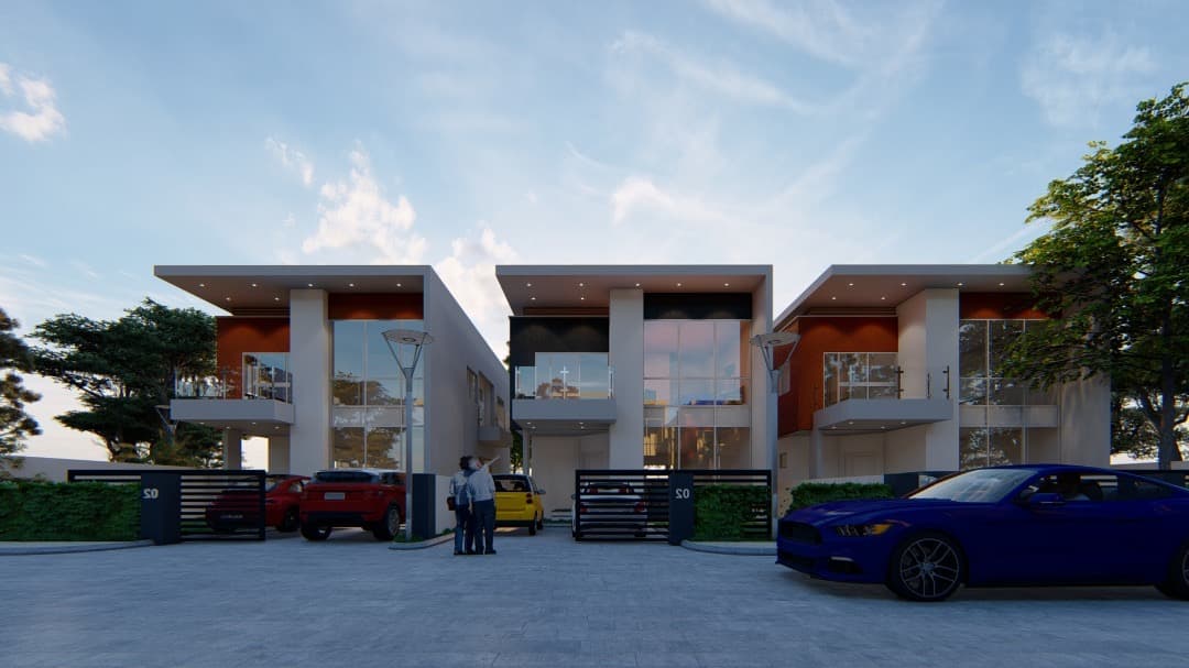 3 Bedroom Double Storey Unit At Anowaa Gardens
