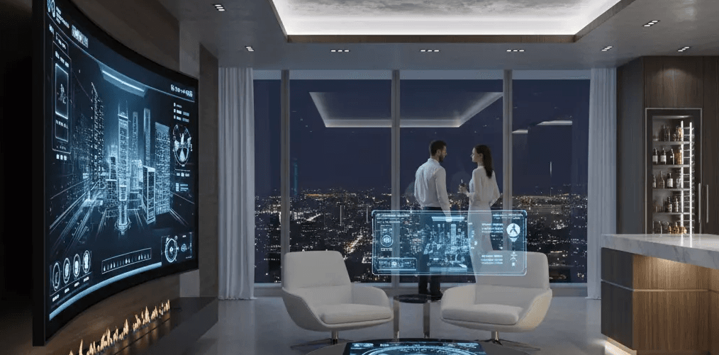 Smart real estate investment in Ghana - modern property technology and luxury apartments
