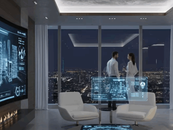 Smart real estate investment in Ghana - modern property technology and luxury apartments