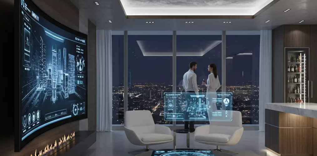 Smart real estate investment in Ghana - modern property technology and luxury apartments